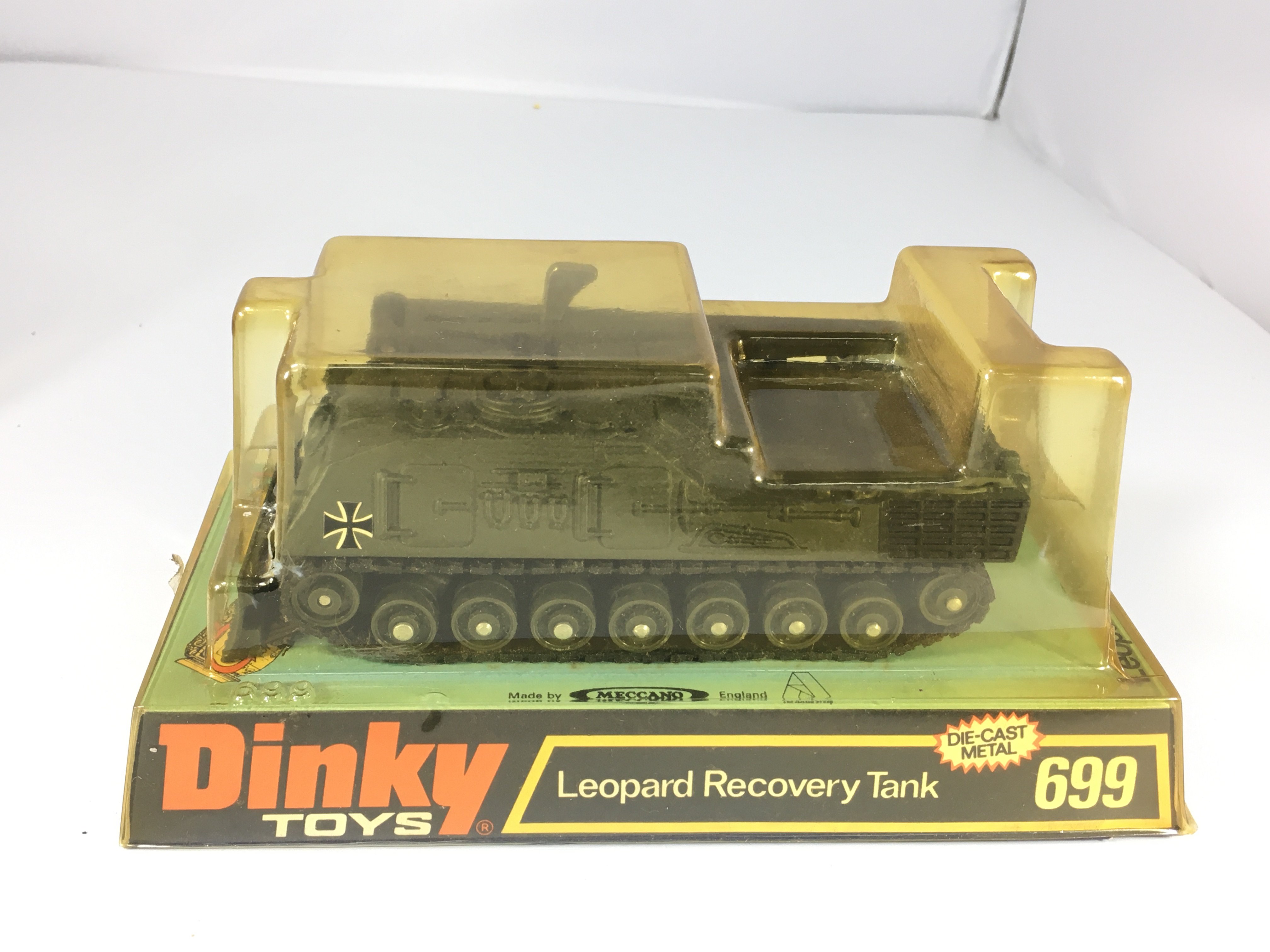 A Dinky Daimler armoured car #676 a Striker anti-t - Image 4 of 4