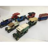 A collection of Match box advertising and other model vehicles Comprising cars lorries van and Buses