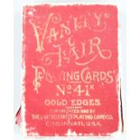 Vanity Fair No. 41 transformation playing cards, in original box