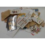 A substantial quantity of Commonwealth and foreign stamps in paper bags and envelopes, also some