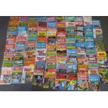 Ninety-two EC comics including Crime, Piracy, Shock, Extra, Aces High, Two-Fisted Tales, The Haunt