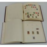 Two Stanley Gibbons Devon albums, Australia and Australia states stamps