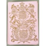 De La Rue & Co. pack of playing cards with old frizzle ace, single ended court cards and pink