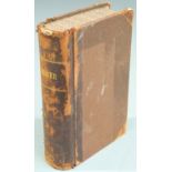 Leather bound ledger account book by Harvey & Healing of Cheltenham, unused with approx 1000 pages &