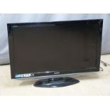 Sharp HD ready flatscreen television, W104 x H75cm