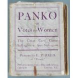 Panko or Votes for Women playing card game by E.T. Reed for Peter Gurney, with remains of slip case