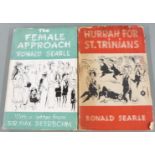 [Signed Copies] Hurrah For St. Trinians and other Lapses by Ronald Searle with foreword by D.B.