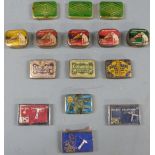 A collection of vintage gramophone needles in tins to include Dulcephone, Elkah, Songster, HMV and