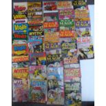 Thirty-eight comics comprising Voodoo, Black Magic and Mystic