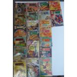 Twenty-six Charlton comics comprising 17 E-Man and 9 Doomsday +1.