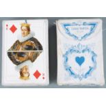 Two packs of Bernhard Dondorf playing cards comprising pack numbers 207 with allegorical scenes to