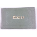 Exeter, An Album of Photographs (c.1880s) comprising external & internal views of Exeter