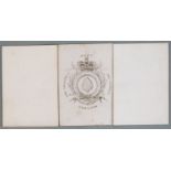 Hall & Son pack of playing cards, with George III duty ace, single ended court cards and plain