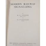 [Railwayana] Modern Railway Signalling by M.G. Tweedie and T.S. Lascelles, published Gresham (c.