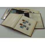 Five albums and stockbooks of GB stamps