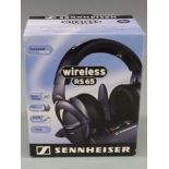 Sennheiser RS65 wireless headphones, in original box