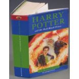 J.K. Rowling Harry Potter and the Half Blood Prince published Bloomsbury 2005 first edition in