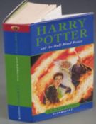 J.K. Rowling Harry Potter and the Half Blood Prince published Bloomsbury 2005 first edition in