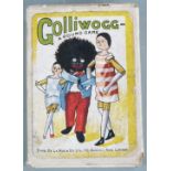 Golliwogg pictorial playing card game by De La Rue, in original slip case