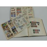 Two Great Britain Davo stamp albums 1840 - 1990 large quantity mint and used and two GB stockbooks