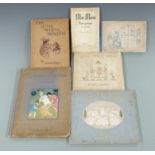 Little Picture Songs by Rie Cramer in cloth backed pictorial boards, Our Old Nursery Rhymes