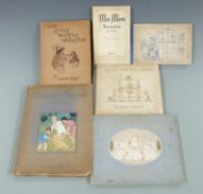 Little Picture Songs by Rie Cramer in cloth backed pictorial boards, Our Old Nursery Rhymes