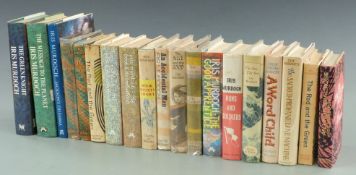 Iris Murdoch, a collection of first edition books in dust-wrappers including An Unofficial Rose