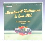 Corgi Moreton C Cullimore & Son Ltd 1:50 scale limited edition diecast model lorry set, CC99154,