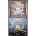 Two Corgi The Aviation Archive 1:144 scale diecast model aeroplanes Short S.25 Sunderland III