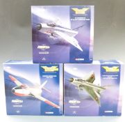 Three Corgi The Aviation Archive Jet Fighter Power limited edition 1:72 scale diecast model