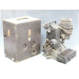 Two 16mm cine projectors, one an Air Ministry GB Equipments model L516 the other a Kodascope