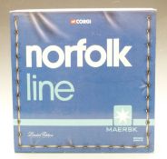 Corgi Norfolk Line 1:50 scale limited edition diecast model lorry set, CC99129, in original box.