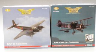 Two Corgi The Aviation Archive 1:72 scale limited edition diecast model aircraft RAF Coastal Command