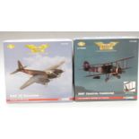 Two Corgi The Aviation Archive 1:72 scale limited edition diecast model aircraft RAF Coastal Command