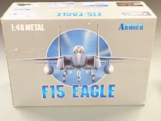 Franklin Mint Armour Collection 1:48 scale diecast model US Air Force F15 Eagle, 98048, in