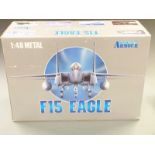 Franklin Mint Armour Collection 1:48 scale diecast model US Air Force F15 Eagle, 98048, in