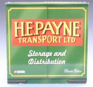 Corgi H E Payne Transport Limited 1:50 scale limited edition diecast model lorry set, CC99147, in