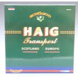 Corgi Haig Transport 1:50 scale limited edition diecast model lorry set, CC99192, in original box.