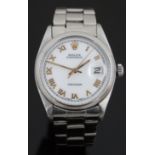 Rolex Oysterdate Precision wristwatch ref.6694 with date aperture, luminous hands, gold Roman