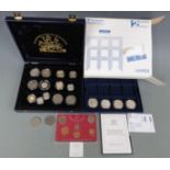 Westminster 'Historic Coins of Great Britain' collection comprising largely silver proof coins