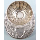 Edward VII hallmarked silver novelty caddy spoon formed as a jockey's cap, Sheffield 1909 maker
