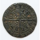 Henry V half groat, Calais Mint amulet issue