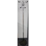 Retro mid century chrome hat/ coat stand, H161