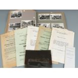 Quantity local interest railway and tram ephemera including Bristol, Cheltenham, photograph album