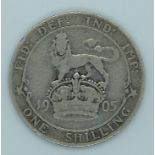 Edward VII 1905 shilling
