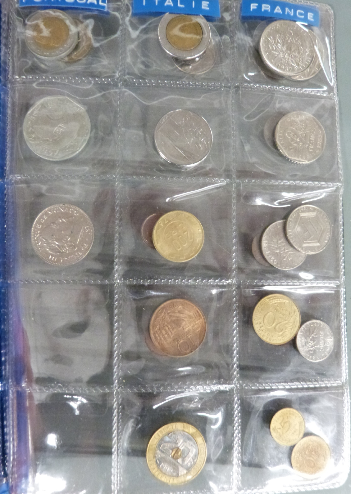 An amateur collection of world coins in an album - Image 3 of 3