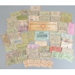 Various circa 1950s and 1960s train and other tickets to include British Railways, Great Western,