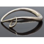 Georg Jensen silver bangle, marked Denmark 433 M