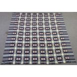 Two Welsh tapestry wool blankets, the grey blanket with John Jones, Virgin Wool, Brynkir, 212 x