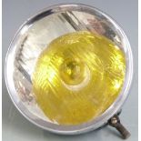Marchal 8" vintage car headlamp or spotlamp with maker's name impressed to bulb holder
